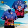 MLB Chicago Cubs Hawaiian Shirt Custom Sunset Palms