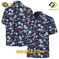 chicago cubs hawaiian shirt tropic adventure