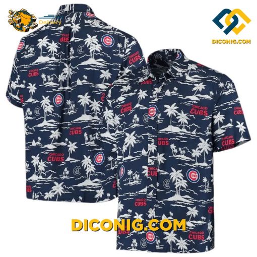 MLB Chicago Cubs Hawaiian Shirt Custom Tropic Adventure