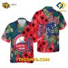 MLB Chicago Cubs Hawaiian Shirt Custom Tropical Palms Split