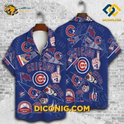 chicago cubs hawaiian shirt victory parade