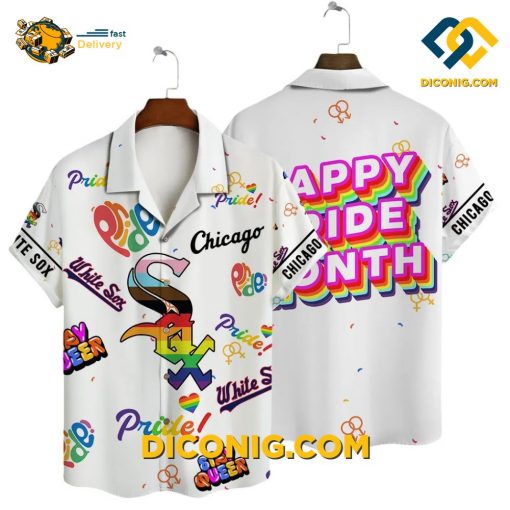 MLB Chicago White Sox Hawaiian Shirt Custom Happy Pride Month