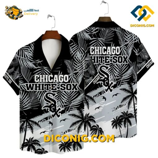 MLB Chicago White Sox Hawaiian Shirt Custom Sunset Swing