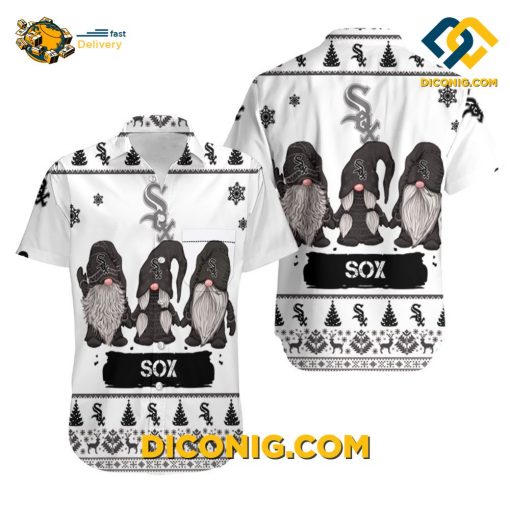 MLB Chicago White Sox Hawaiian Shirt Custom Take Control With Gnomes Ugly