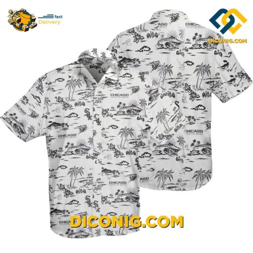 MLB Chicago White Sox Hawaiian Shirt Custom Tropical Island