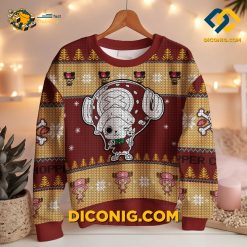 chopper one piece ugly christmas sweater