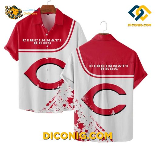 MLB Cincinnati Reds Hawaiian Shirt Custom Bold Legacy