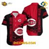 MLB Cincinnati Reds Hawaiian Shirt Custom Bold Streak