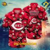 MLB Cincinnati Reds Hawaiian Shirt Custom Floral Extravaganza