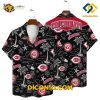MLB Cincinnati Reds Hawaiian Shirt Custom Island Icons