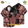 MLB Cincinnati Reds Hawaiian Shirt Custom Patriotic Floral