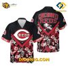 MLB Cincinnati Reds Hawaiian Shirt Custom Retro Jungle