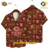 MLB Cincinnati Reds Hawaiian Shirt Custom Tribal Patchwork