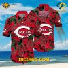 MLB Cincinnati Reds Hawaiian Shirt Custom Tropical Foliage