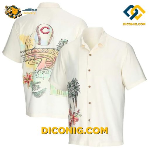 MLB Cincinnati Reds Hawaiian Shirt Custom Vintage Beach
