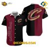 NBA Cleveland Cavaliers Hawaiian Shirt Custom Name Split Design