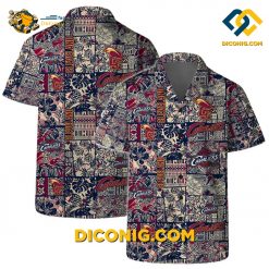 NBA Cleveland Cavaliers Hawaiian Shirt Custom Floral Nature Patchwork