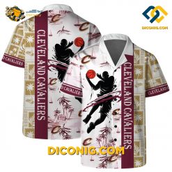 NBA Cleveland Cavaliers Hawaiian Shirt Custom Slam Dunk Island