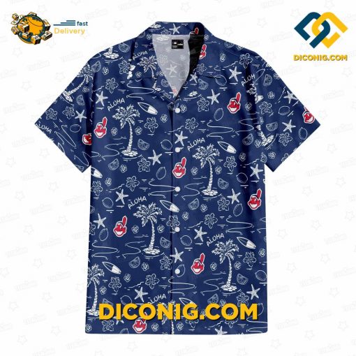 MLB Cleveland Guardians Hawaiian Shirt Custom Aloha Paradise