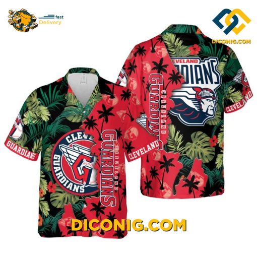 MLB Cleveland Guardians Hawaiian Shirt Custom Baseball Tribal