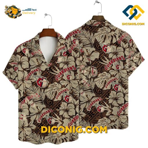 MLB Cleveland Guardians Hawaiian Shirt Custom Island Vibe