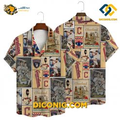 MLB Cleveland Guardians Hawaiian Shirt Custom Vintage Collage