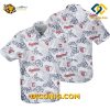 MLB Cleveland Guardians Hawaiian Shirt Custom White Hibiscus