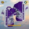 MLB Colorado Rockies Hawaiian Shirt Custom and Cleveland Guardians Hawaiian Shirt Custom