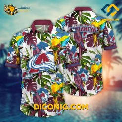 MLB Colorado Rockies Hawaiian Shirt Custom Midnight Petals