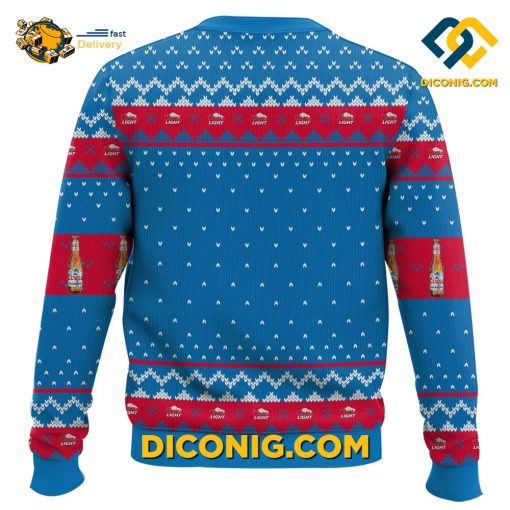 Coors Light Christmas Ugly Sweater