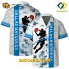 NBA Dallas Mavericks Hawaiian Shirt Custom Coastal Hoops