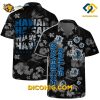 NBA Dallas Mavericks Hawaiian Shirt Custom Floral Blackout