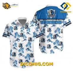 NBA Dallas Mavericks Hawaiian Shirt Custom Tropical Paradise