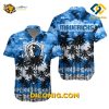 NBA Dallas Mavericks Hawaiian Shirt Custom Tropical Sky