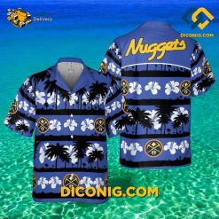 NBA Denver Nuggets Hawaiian Shirt Custom Beach Breeze