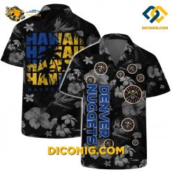 NBA Denver Nuggets Hawaiian Shirt Custom Bloom Floral