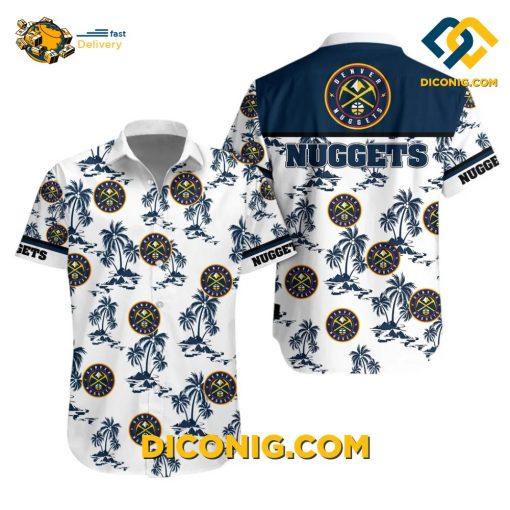 NBA Denver Nuggets Hawaiian Shirt Custom Island Paradise