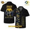 NBA Denver Nuggets Hawaiian Shirt Custom Retro Sunset Palm