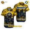 NBA Denver Nuggets Hawaiian Shirt Custom Sunset Shores