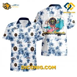 NBA Denver Nuggets Hawaiian Shirt Custom Surf’s Up Tropical
