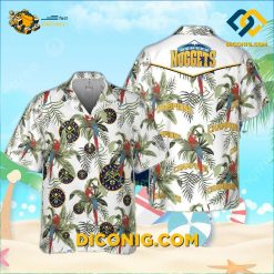 NBA Denver Nuggets Hawaiian Shirt Custom Tropical Champion