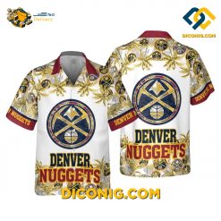 NBA Denver Nuggets Hawaiian Shirt Custom Tropical Glory