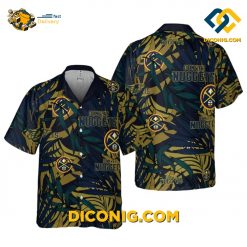 NBA Denver Nuggets Hawaiian Shirt Custom Tropical Jungle
