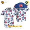 NBA Detroit Pistons Hawaiian Shirt Custom Palm Paradise