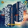 MLB Detroit Tigers Hawaiian Shirt Custom Classic Hibiscus Floral