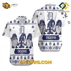 MLB Detroit Tigers Hawaiian Shirt Custom Festive Gnome