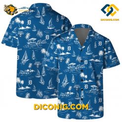 MLB Detroit Tigers Hawaiian Shirt Custom Island Breeze