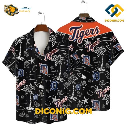 MLB Detroit Tigers Hawaiian Shirt Custom Island Vibes