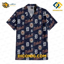 MLB Detroit Tigers Hawaiian Shirt Custom Roaring Spirit