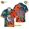 MLB Detroit Tigers Hawaiian Shirt Custom Sunset Palms